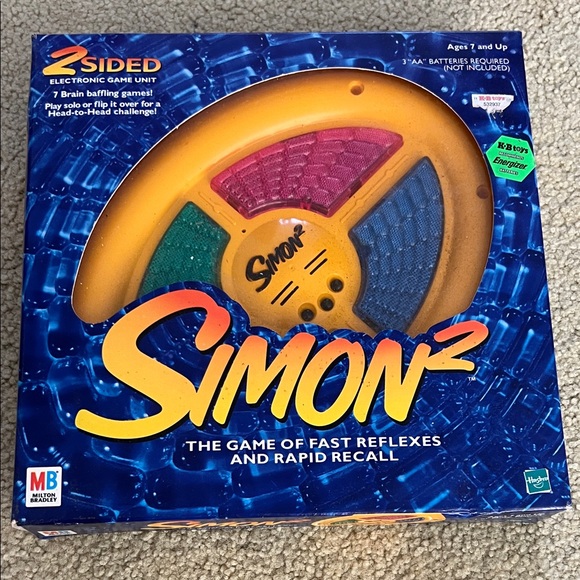 Milton Bradley Other - New Vintage 2000 Simon 2 Electronic Game Unit